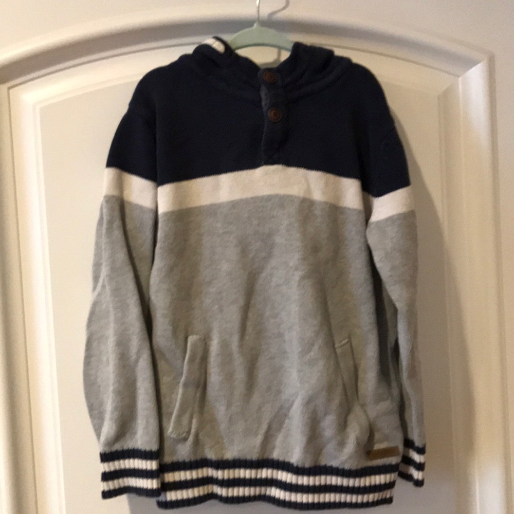 H&M L.O.G.G hooded sweater size US 6-8y